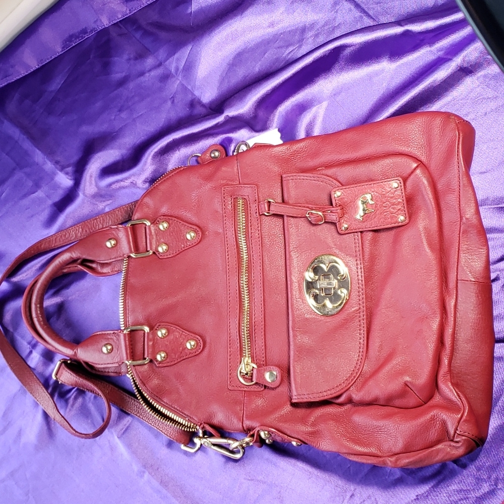 Emma Fox large leather hand bag
